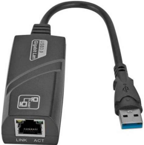 Plugable USB 3.0 10/100/1000 Gigabit Ethernet Adapter.